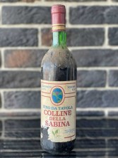 Вино "Vino da Tavola Colline della Sabina" 70-е года